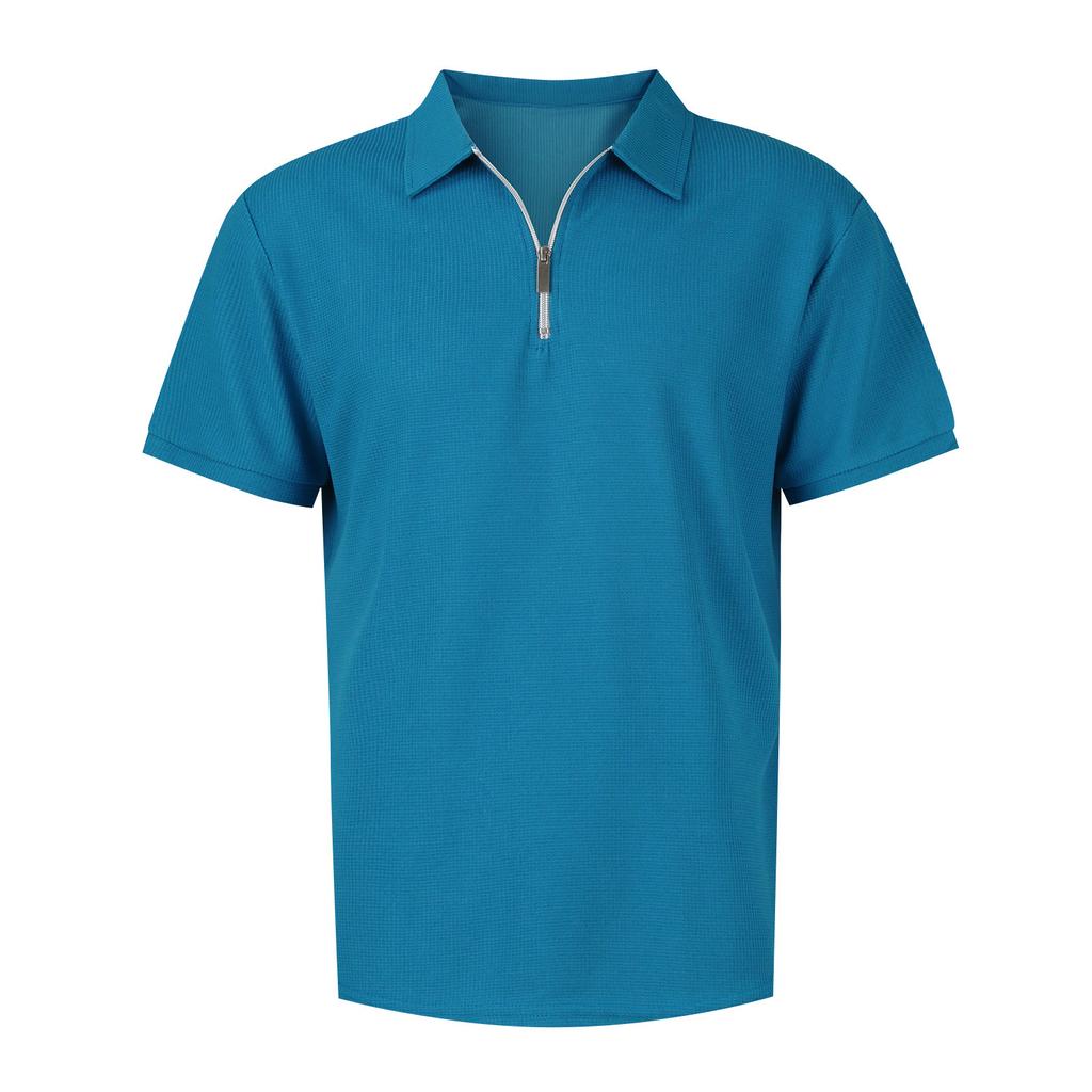 Men's Summer Sleeves Short Sleeve Slim Fit Fashion Breathable Men's Golf Shirt