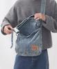 Eastserviceshop Denim Dyed Cross Bag - Indigo