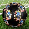 Sonic Theme Size 5 Soccer Ball, Suitable for Both Indoor and Outdoor Matches, a Gift Suitable for Everyone.