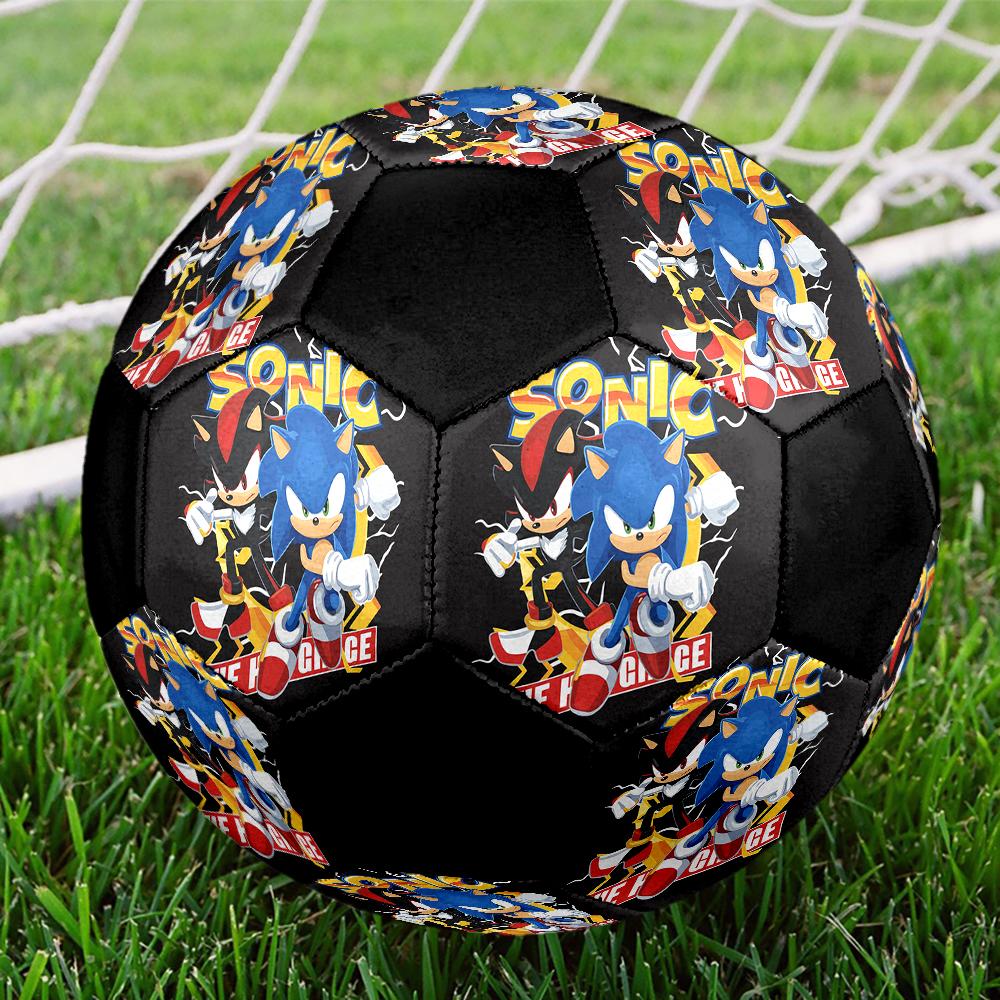 Sonic Theme Size 5 Soccer Ball, Suitable for Both Indoor and Outdoor Matches, a Gift Suitable for Everyone.