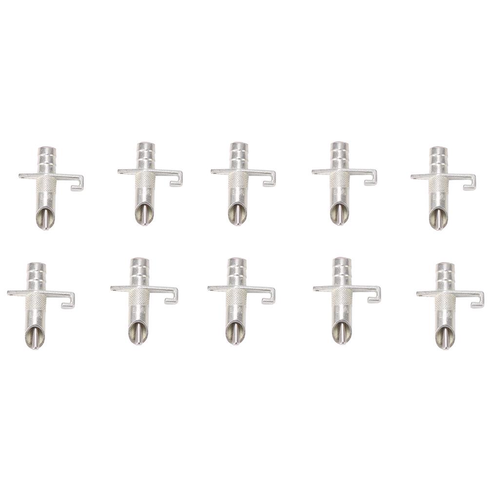 10 Sets Practical Automatic Red Water Feeder Nipple Waterer Drinker For Rodent Rabbit Bunny New