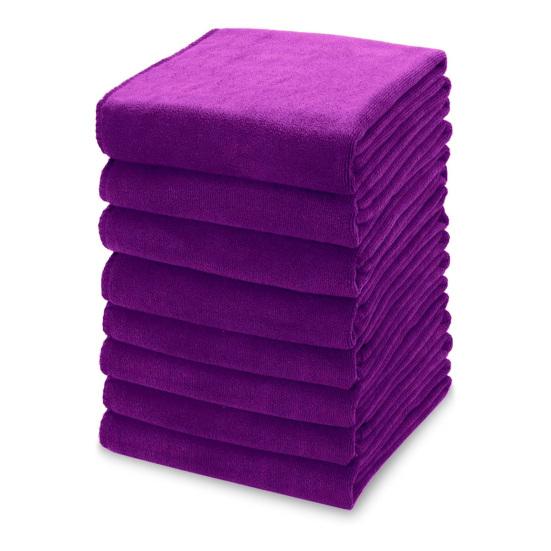 Microfiber Cleaning Towels Water Absorbent Reusable All-Purpose Cleaning Cloth Ultra-Soft Cleaning Wipes