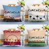 Coachella Valley Music Arts Festival Pillow Case Printing Pillowcase Living Room Sofa Cushion Cover Bedroom Room Decor