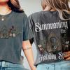 Comfort Colors Holiday Spirit Shirt and Kids Tshirt: Witchy Planchette Cottagecore Tee