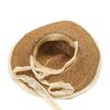 Lace bow straw hat women's sunshade sun hat seaside beach vacation hat summer big brim sun hat