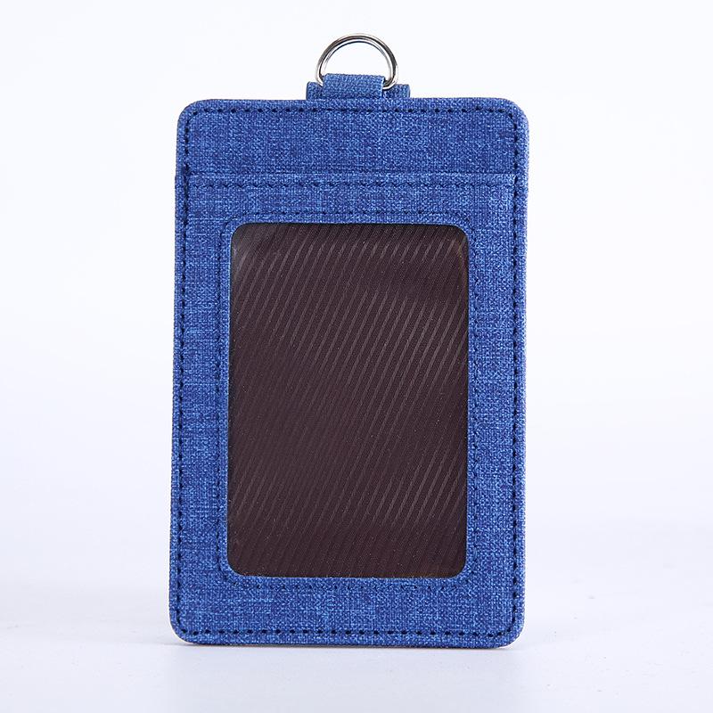 

Retractable PU Badge Holder with Lanyard for ID & Access Cards