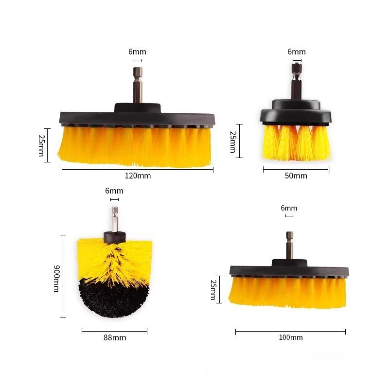 Electric Cleaning Brush Electric Drill Brush Head Tile Brushfloor Cleaning Brushpolishing and Rust Removal
