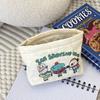 Cute Cartoon Printed Ladies Cosmetic Bag Love Quilting Women's Small Storage Bags Sweet Portable Female Clutch Purse Handbags