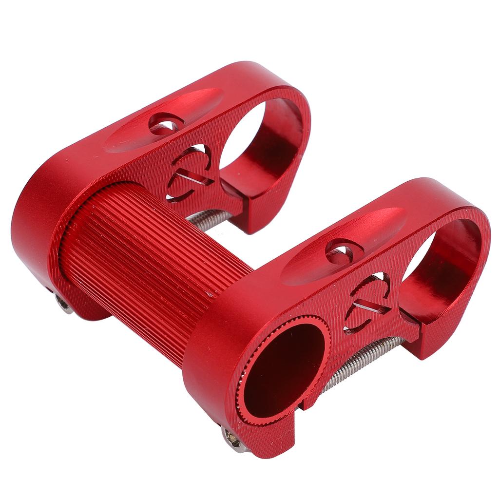 Bicycle Double Stem Riser 25.4MM Folding Bike Aluminium Alloy Adjustable Handlebar Stem