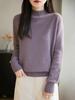 Women's Sequined Turtleneck Sweater - Autumn/Winter Fashion, Age-Defying, Loose Fit, Versatile Knitwear
