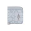 Coach Signature 11 Logo Design Coated Canvas Card Case Mini Women Card Case Blue CBL78-SVNB9