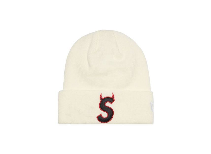 Supreme New Era S Logo Beanie Natural (22FW) One-Size