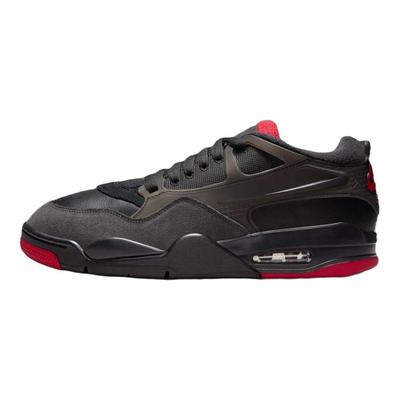Air 4 RM Black Varsity Red Unisex Sneakers Anthracite FQ7939-060