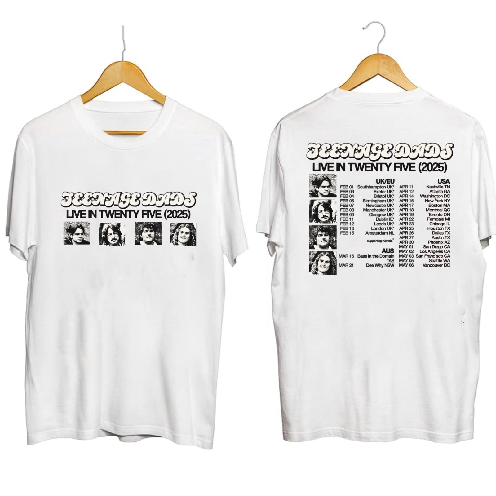 Teenage Dads Tour 2026 Shirt All Size S-4XL XXXXL