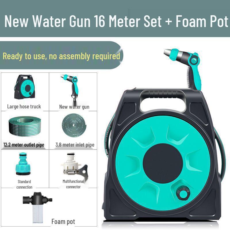 High-Pressure Household Car Wash Spray Gun with Hose