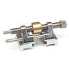 Stainless Steel Fixed Angle Sharpener with Brass Roller and Fixed Angle Holder