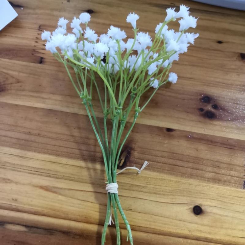 Gypsophila-Blumenarrangement, Dekoration für Zuhause, künstliche Blume, Braut mit Blumen
