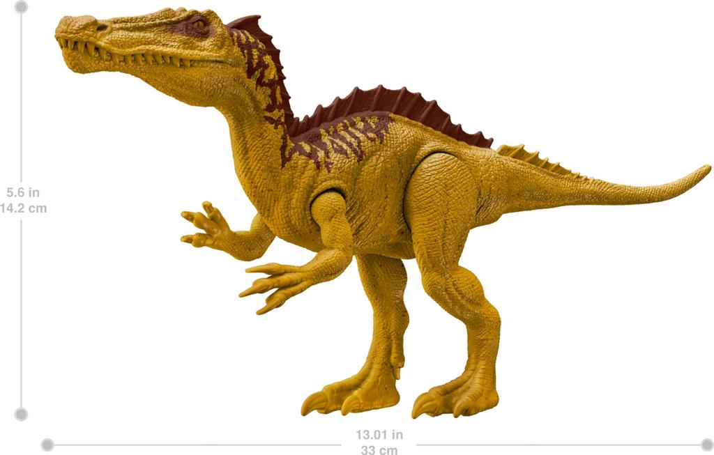 Mattel Jurassic World Large Dinosaur Approximately 12 Inches with Authentic Decorations and Realistic A Perfect Gift for Children Aged 3 and Figure,
