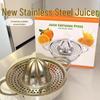 Multifunktionell manuell juicepress i rostfritt stål för frukt