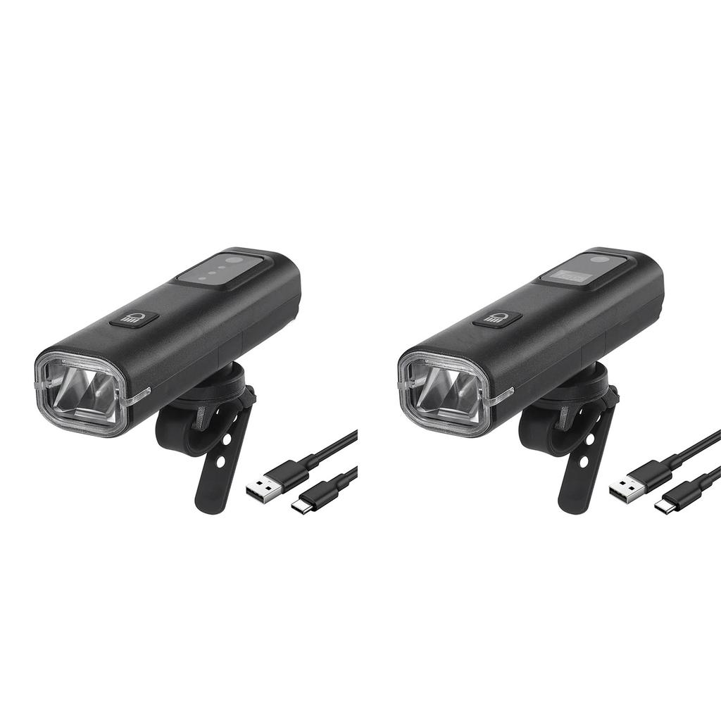 Watertight Bicycles Head Light Cycling Front Lamp Rechargeable Front Light Handlebars Flashlight LED Bicycles Head Lamp