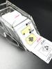 Master Clear Acrylic Two Deck Card Dealing Shoe With Lid Secure Metal Slide Compact Casino Table Game Accessory Part