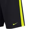 New Nike Sports Shorts Men's Black Neon Yellow 832900-018