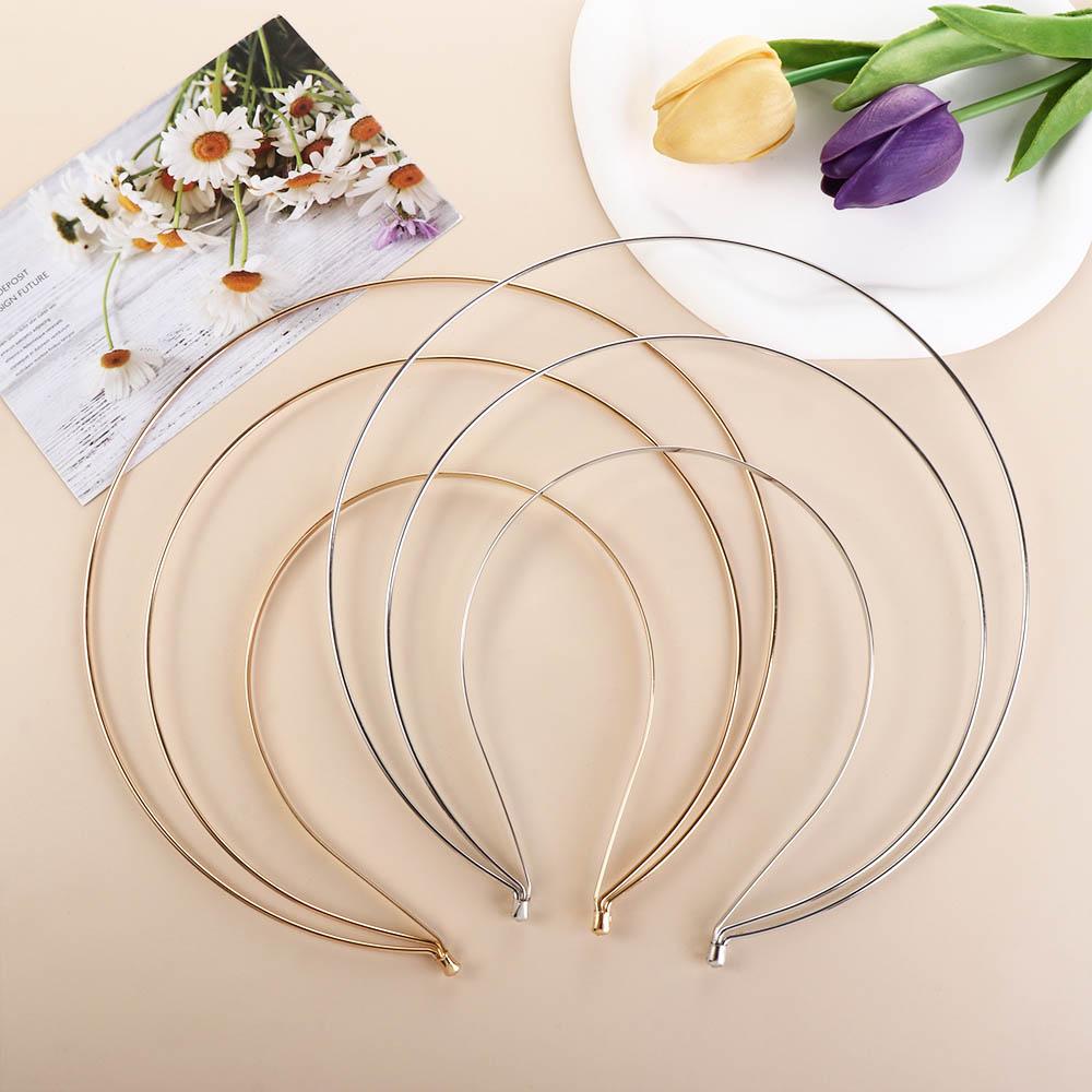 Sylish Hair Hoop Metal Band Headpiece Women DIY Headband Korean Hair Hoop Thin Halo Hair Crown