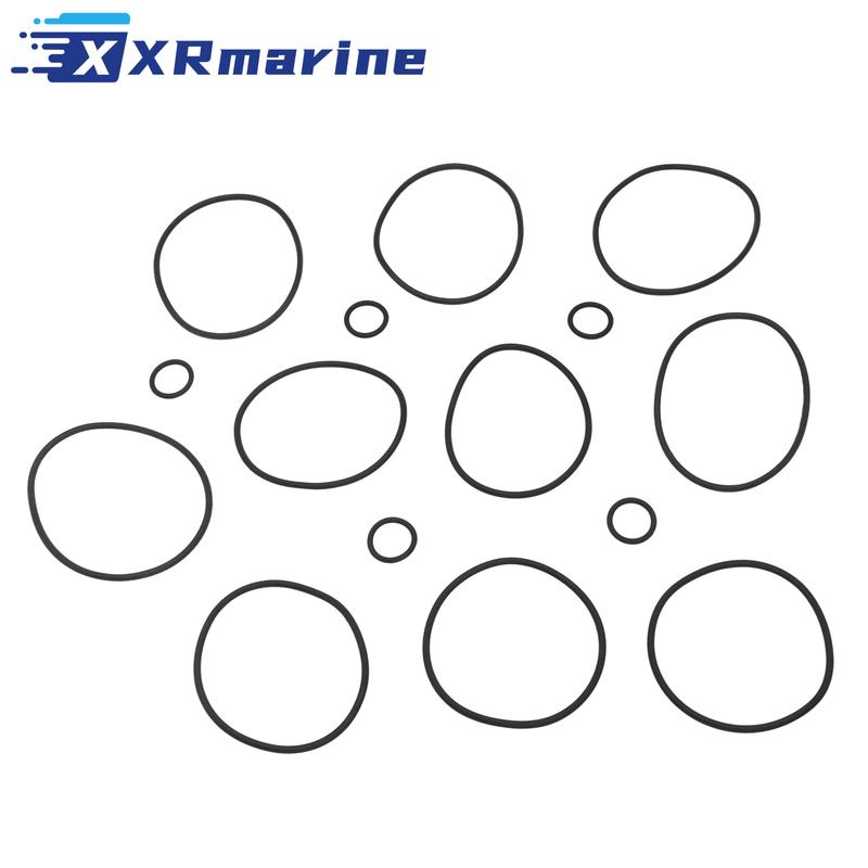 

15Pcs Oil Change O-ring Seal Kit For Suzuki 4-Str 8 9.9 15 20HP Outboard Motors 09280-54001 09280-56001 09280-13004 09280-60005