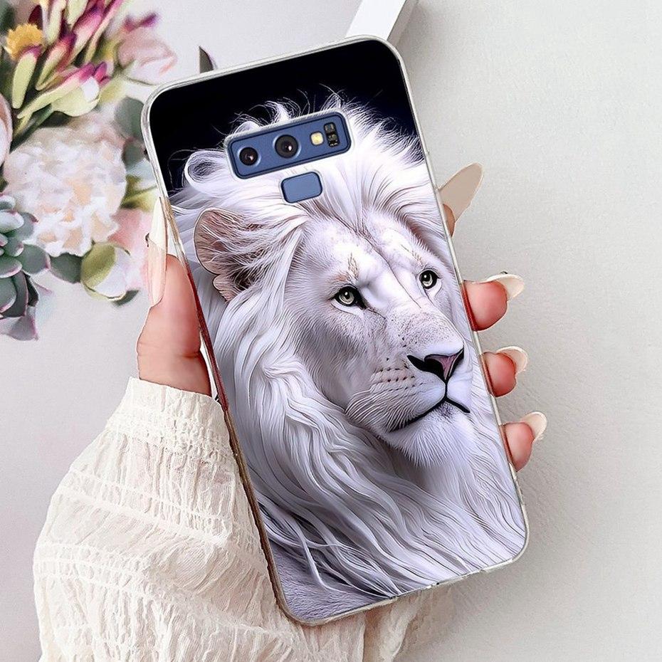 Fashion Painting Case For Samsung Galaxy Note9 Soft Silicone Phone Cases For Samsung Note 9 SM-N960F Covers Bumpers
