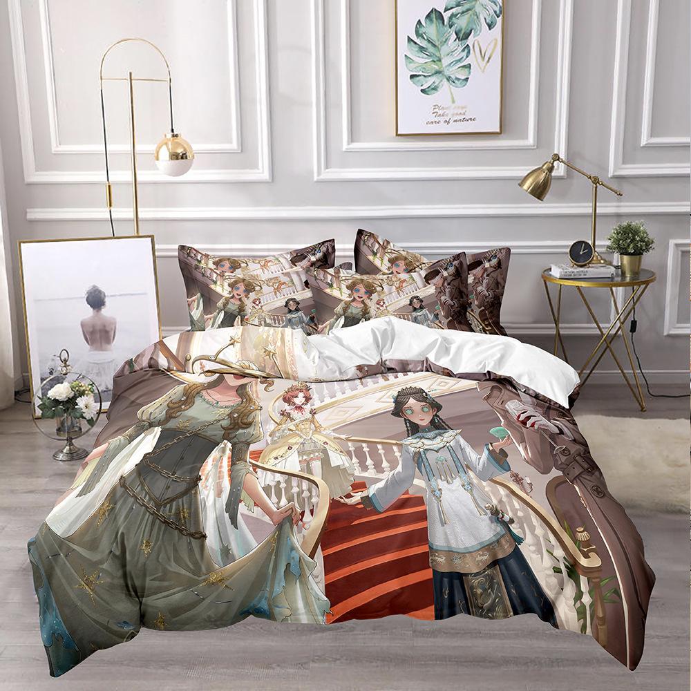 Fifth Personality Quilt Cover Bedding 3D Digital Printing Three-Piece Set