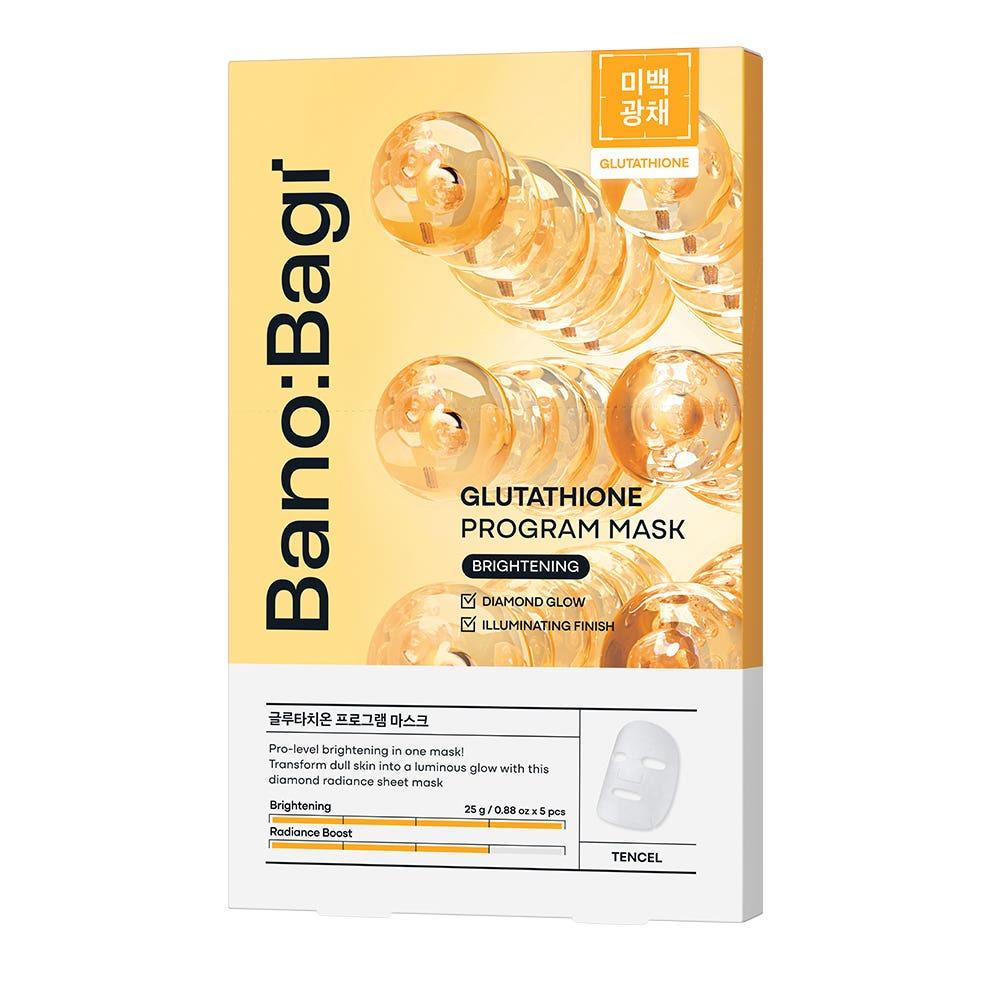 BANOBAGI Glutathione Program Mask Verhelderend Verlichtend 25g x 5 Vellen beige