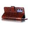 For Samsung Galaxy A55 5G Case PU Leather Mandala Imprinted Design Wallet Phone Cover