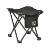 CAPTAIN STAG Outdoor Chair Chair Chocotto Chair with Side Pocket Storage Bag Gracia Black UC-1873