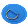 X AUTOHAUX D-Ring Patches PVC Stainless Steel Round D-Ring Pads for Surfboard Inflatable Boat