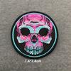 Embroidered Patches On Clothes Punk Patches For Clothing Diy Skull Stripes Stickers Cartoon Patches Appliques Badges