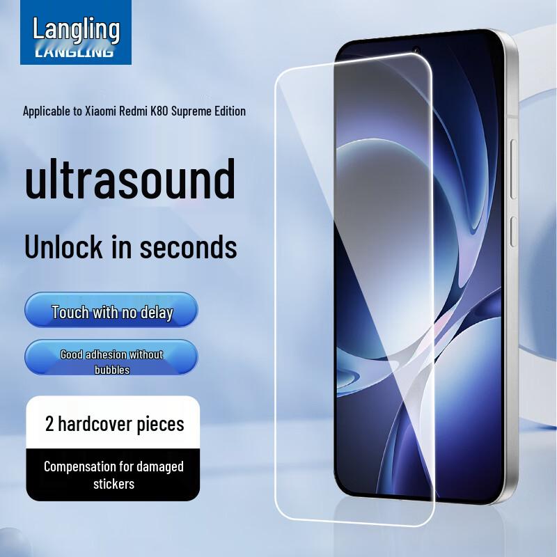 Langling Tempered Glass Screen & Lens Protectors for Redmi/Xiaomi Phones