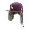 New Era 59FIFTY Dogear LA Los Angeles ONSPOTZ LA Size 7 MLB Los Angeles Dodgers Cap, Dodgers, Exclusive, Plum, 3/8,
