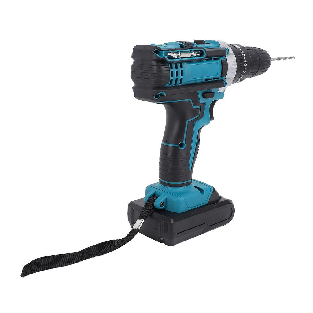 Power Drill Set with LED Light Bits 21V 25 Plus 3 Plus 2 Gear Setting Brushless Motor Professional