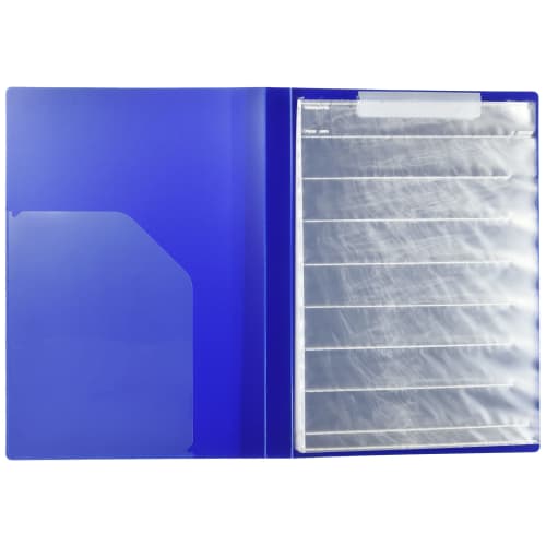 KOKUYO Album Negative Album B4 Double Sided Pocket Blue A-202B