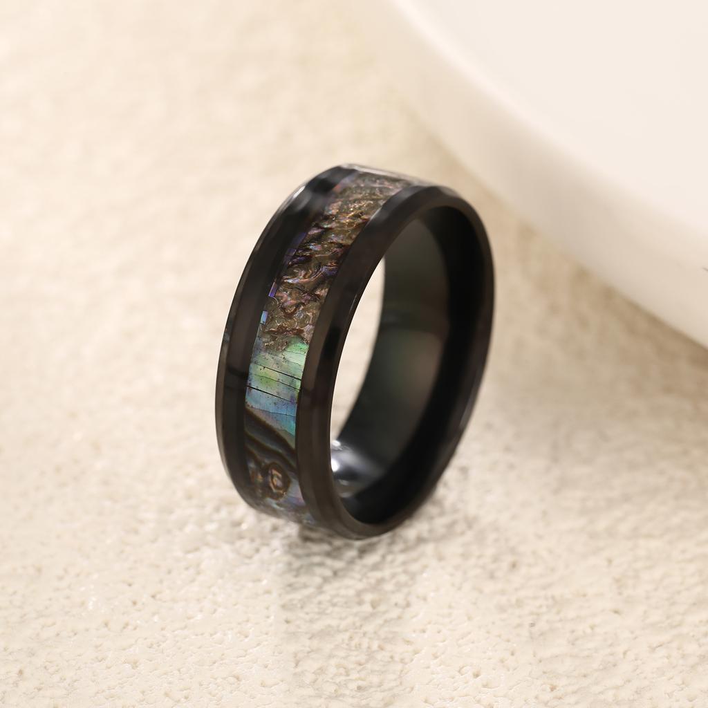1Pcs Stainless Steel  Rings Simple Titanium Steel Ring for Men Women High Quality Anti Stress Jewelry