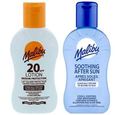Malibu SPF20 Balm 100ml + After Sun Balm 100ml
