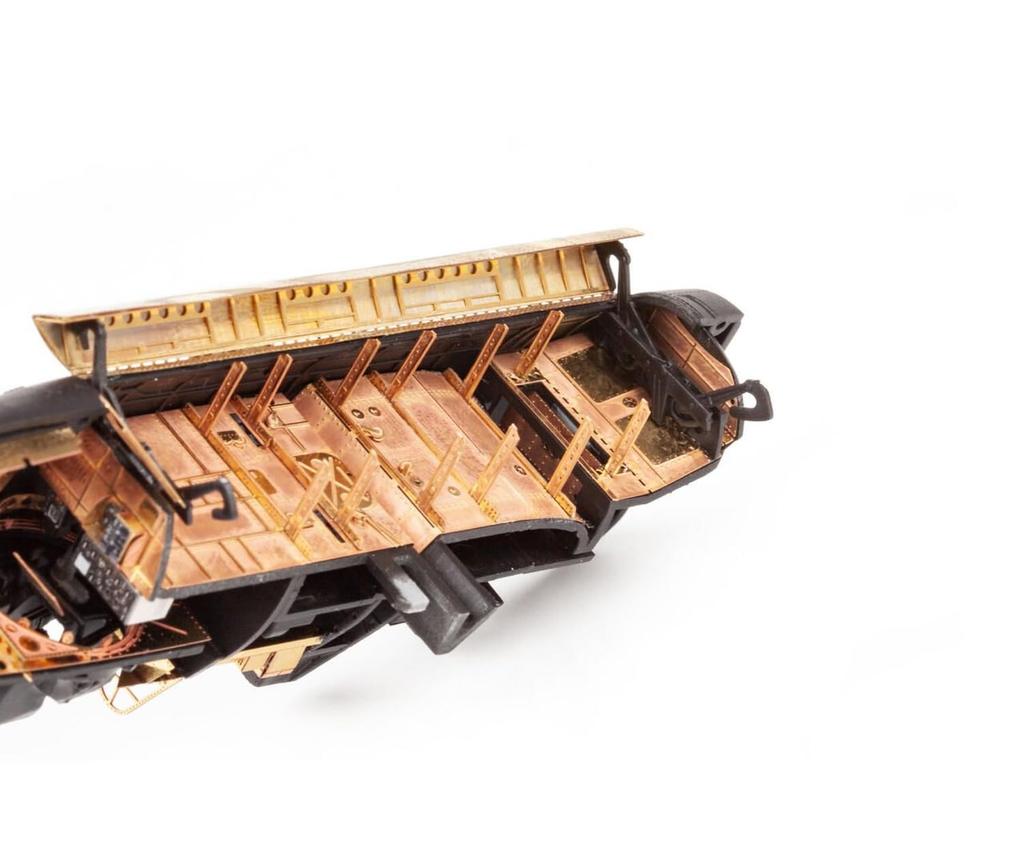 Eduard 1/72 TBM-3 Bomb Bay Etching Parts (for Hobby Boss) Plastic Model Kit Parts EDU72748 (Airplane)