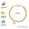 Dainty Geometric Cubic Zircon Bracelets for Women Gold Plated Star Chain Bracelet Classic Fashion Little Luxury Jewelry Gifts