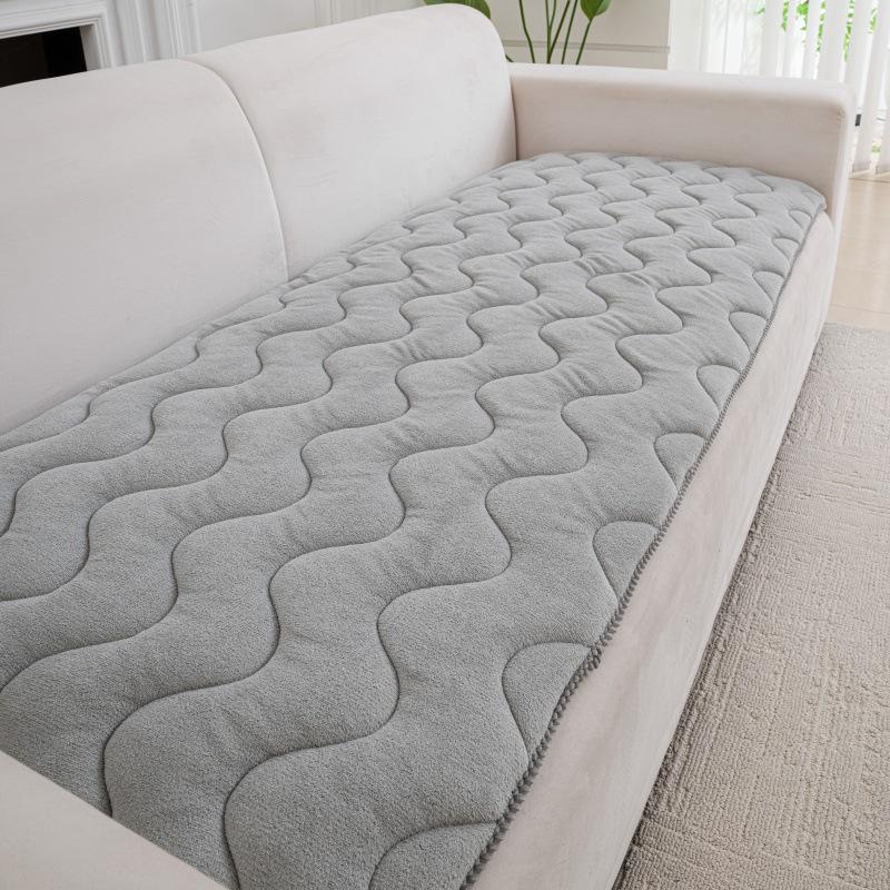 Plush Thickened Non-slip Sofa Cushion Mat for Autumn/Winter