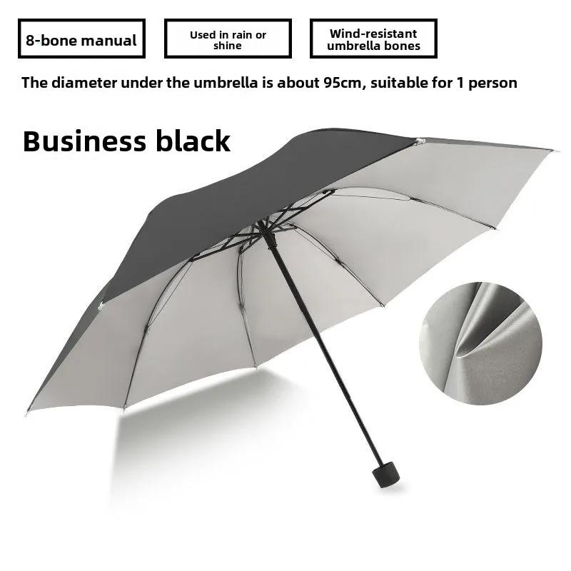 Automatisches Öffnen Schließen Großer Regenschirm UPF 50+ Faltbar Kompakt Sonne Regen Schatten für Männer Frauen Allwetter Winddicht Reise Outdoor