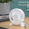 Portable USB Mini Desktop Fan: Quiet, Powerful Airflow for Office or Home Use