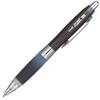 Mitsubishi Pencil Alpha Gel Ballpoint Slightly Firm Black Pen, Tip, 0.7mm,
