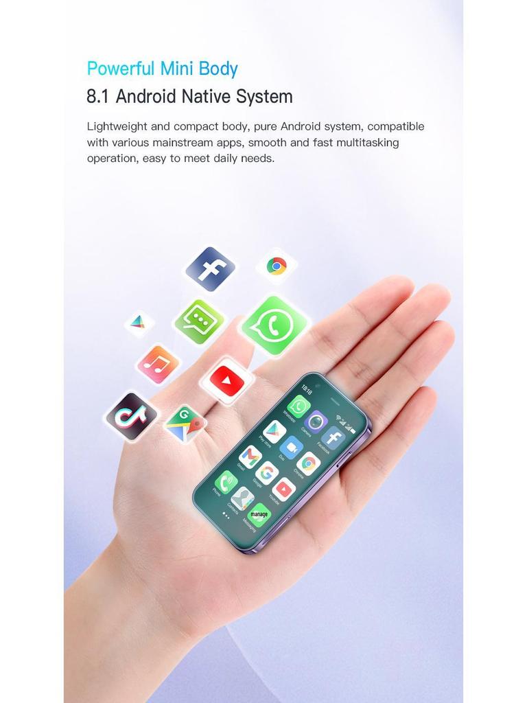 SOYES XS15 Mini Phone: Quad-Core Android, Traditional Chinese, Google, Dual SIM, Dual Standby, Spare Phone.
