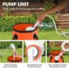 Temperature & Battery Digital Display Portable Camping Shower  Hiking Travel Beach