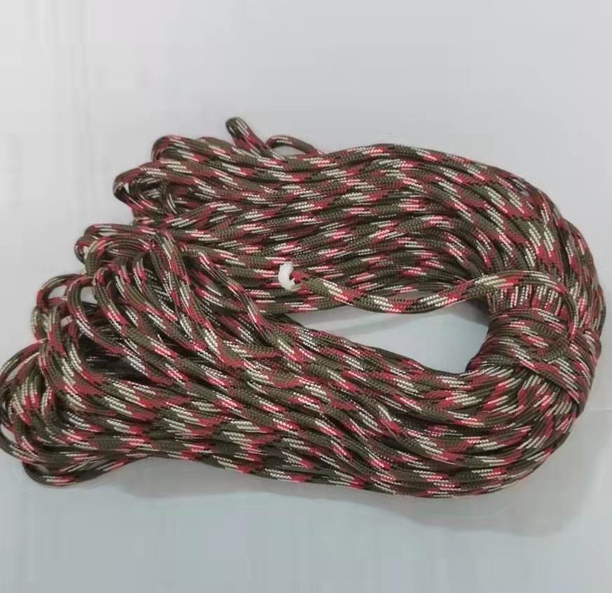 7-Core 4mm Paracord: Multi-Functional Climbing, Jewelry Weaving, and Safety Escape Rope